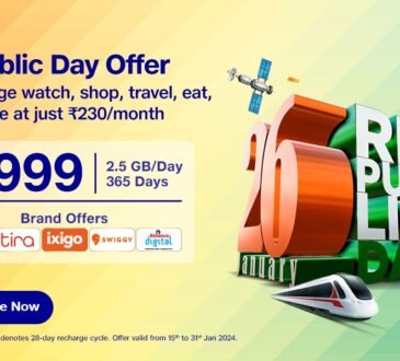 jio republic day offer rs 2999