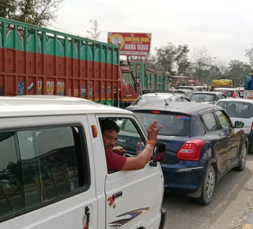 Tractor Reached The Highway