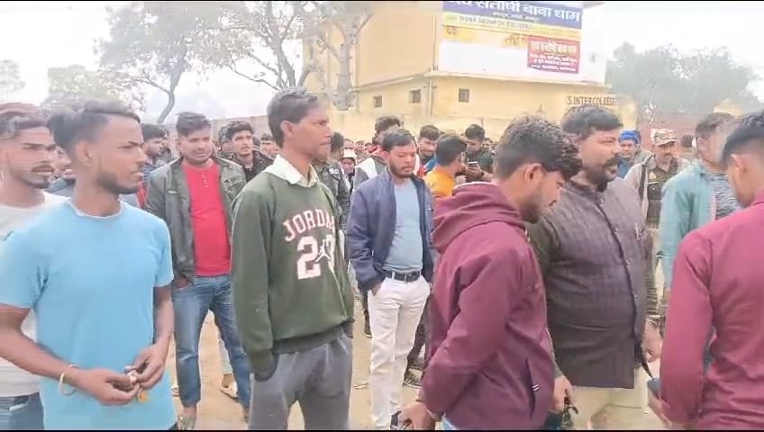 ambedkar murti broken in kanpur