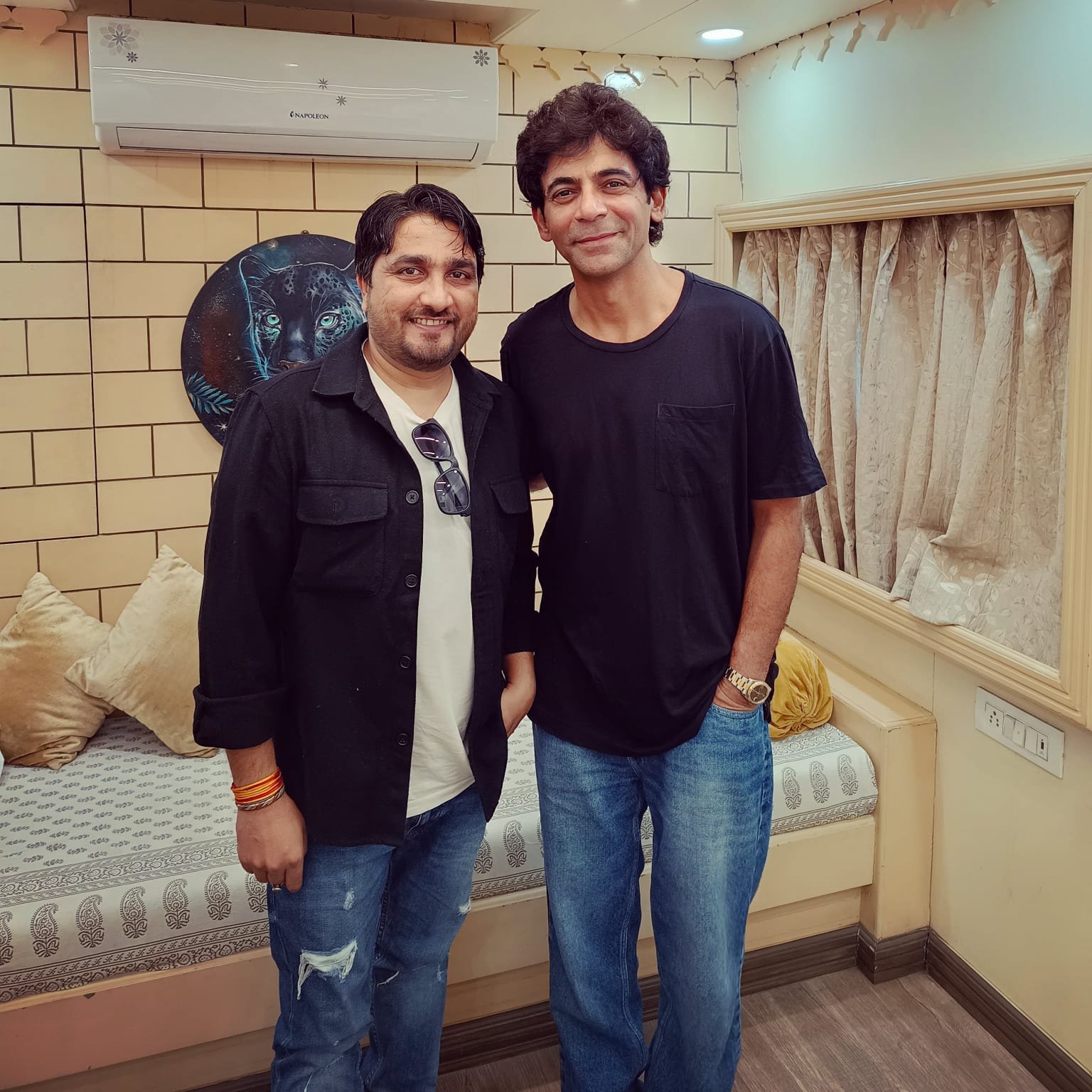 Vibhor Chaudhary with sunil grover