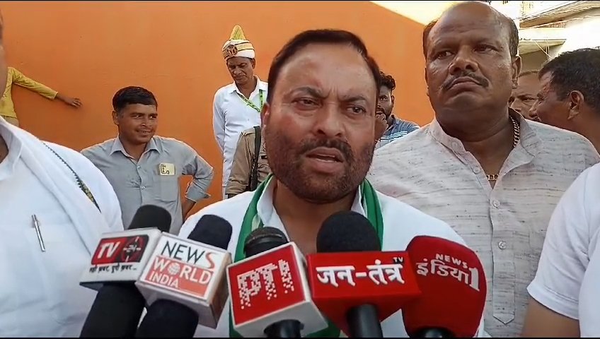 muzaffarnagar minister anil badh nirikshan