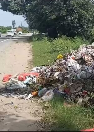 Garbage of Muzaffarnagar city