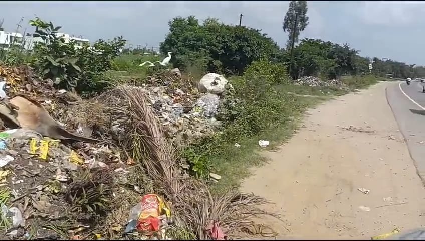 Garbage of Muzaffarnagar city