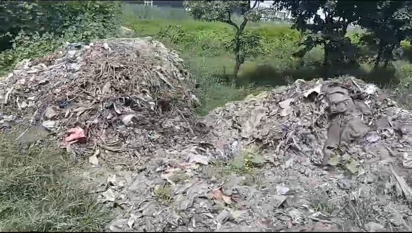 Garbage of Muzaffarnagar city