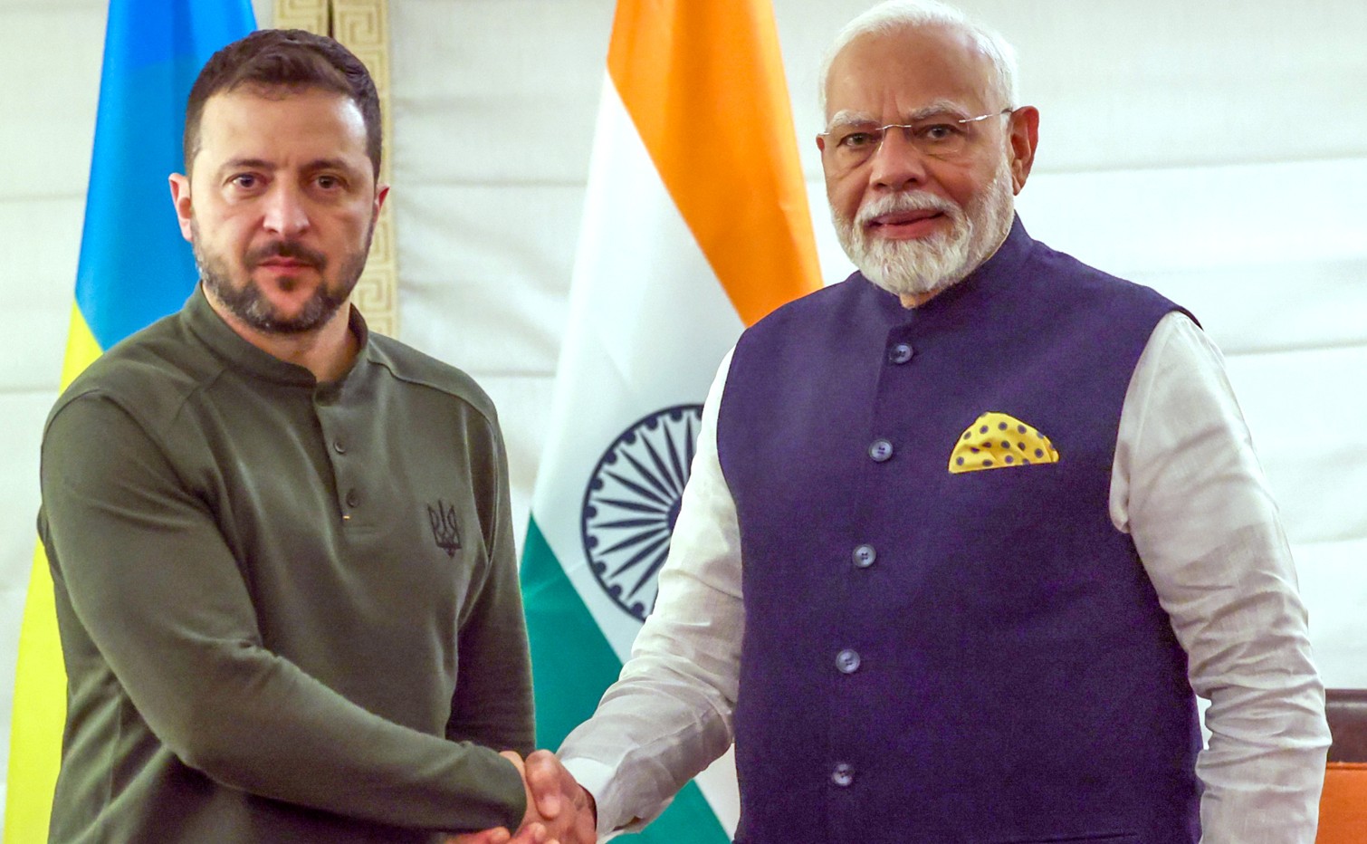 President Zelensky spoke to PM Modi