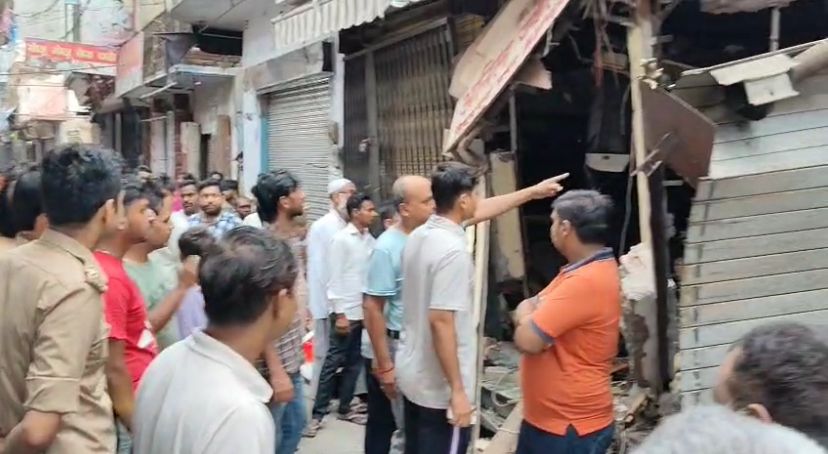 Muzaffarnagar Blast, Shops Destroyed in Shahpur  