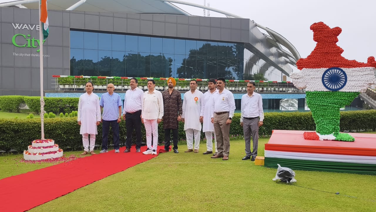 Wave City Ghaziabad Celebrates 79th Independence Day with Pride