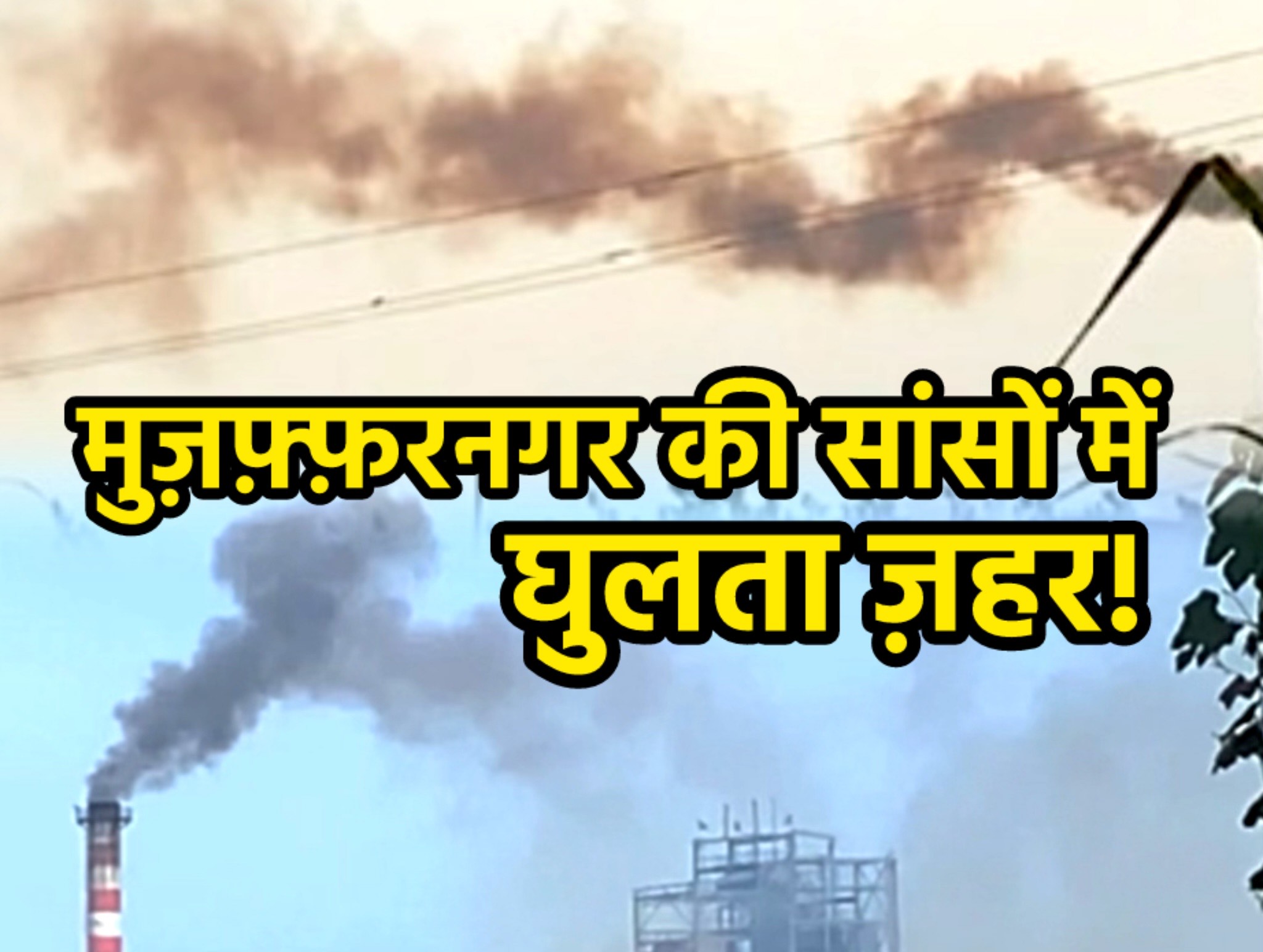 Muzaffarnagar Chokes in Toxic Smog: Factories Kill