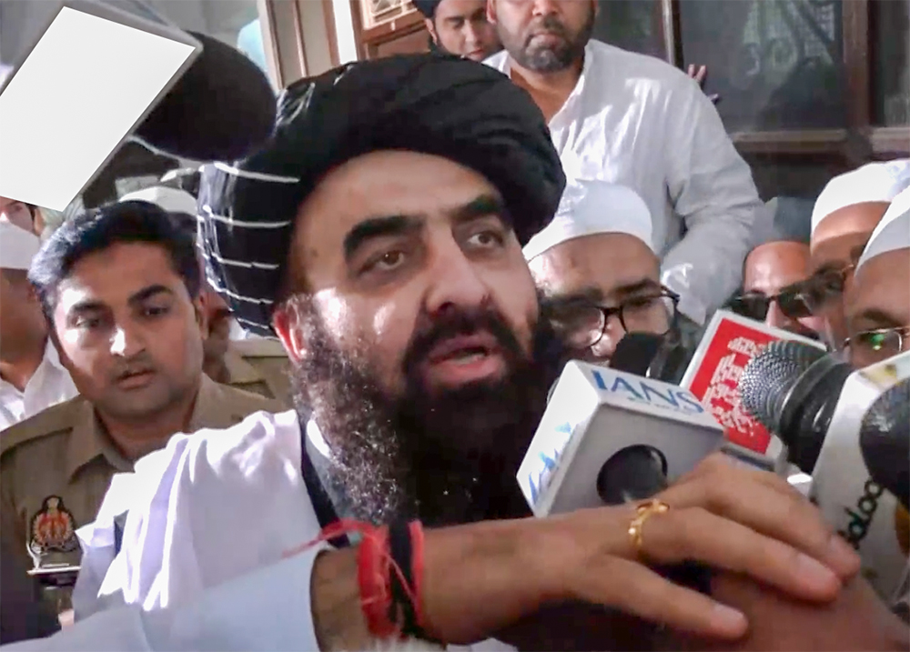 Muttaqi Deoband Visit: No Terrorists from Afghanistan, Says Madani