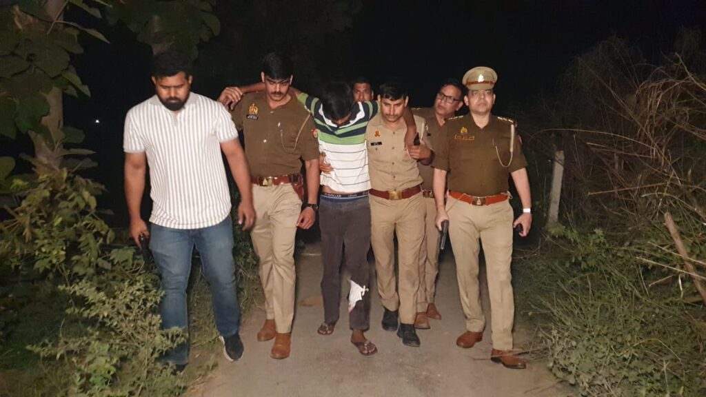 Muzaffarnagar Triple Encounter: 3 Criminals Injured & Nabbed