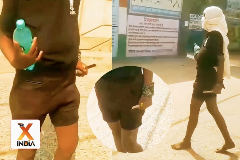 मुजफ्फरनगर में ‘चाकू वाली हसीना’! चाकू लहराती शहर में घूम रही नकाबपोश युवती, वीडियो वायरल