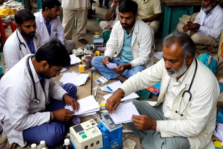 Muzaffarnagar Fake Hospitals & Labs Flooding District