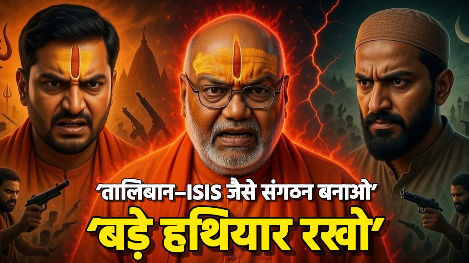 Muzaffarnagar Yati Narsimhanand Controversial Speech