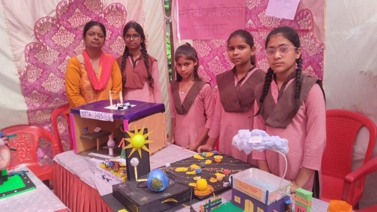 8वीं कक्षा की छात्रा सोनिका ने बनाया ‘एंटी-सुसाइड मॉडल’: पंखे पर लगेगा डिवाइस, आत्महत्या की कोशिश पर बजने लगेगा अलार्म