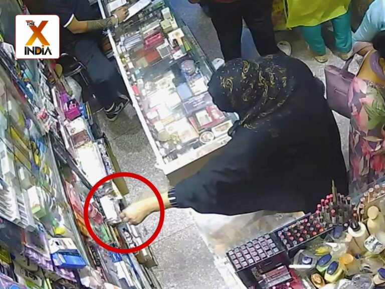 चोरी का नया अंदाज़! महिला ने उड़ाई सन स्क्रीन क्रीम: ना कैश, ना ज्वैलरी… इस बार कॉस्मेटिक पर हाथ साफ; CCTV में कैद शातिर चाल