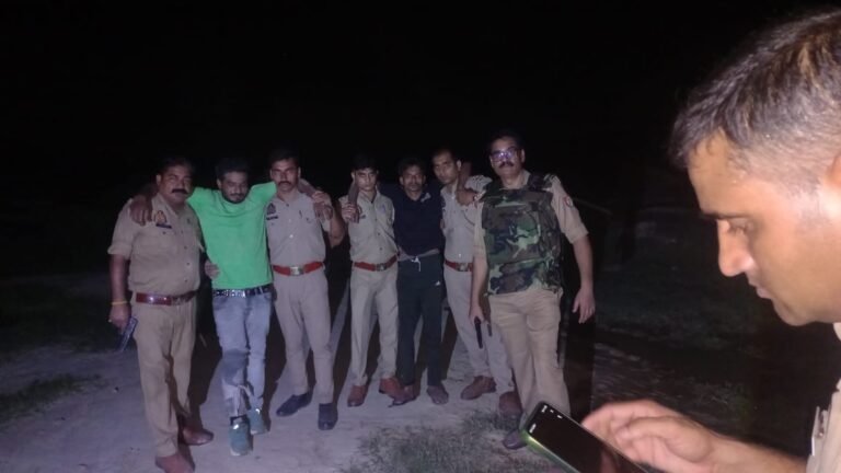 कानपुर में पुलिस और गोकशी के आरोपितों के बीच मुठभेड़, दो बदमाशों के पैर में लगी गोली