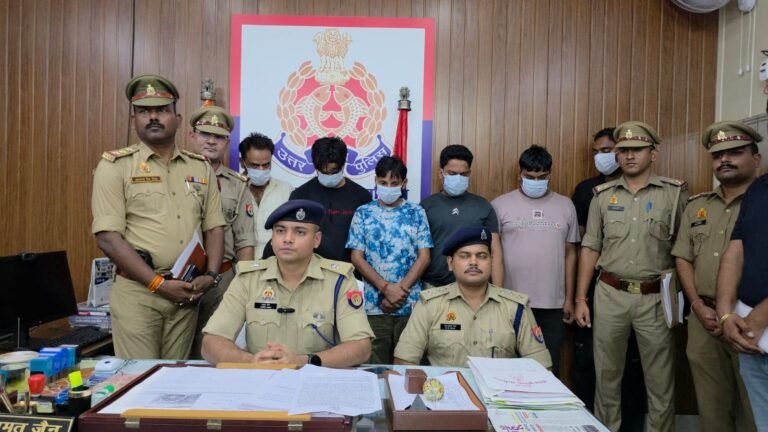 मुजफ्फरनगर में ‘ऑपरेशन सवेरा’ का बड़ा धमाका: युवाओं की जिंदगी से खेल रहे 6 शातिर गिरफ्तार, 25 लाख के नशीले कैप्सूल बरामद