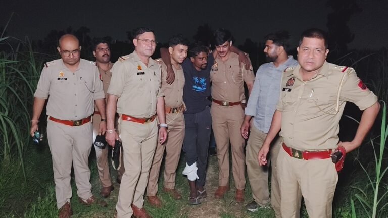मुज़फ्फरनगर में पुलिस और शातिर चोरों के बीच मुठभेड़: एक बदमाश गोली लगने से घायल, दूसरा जंगल से गिरफ्तार