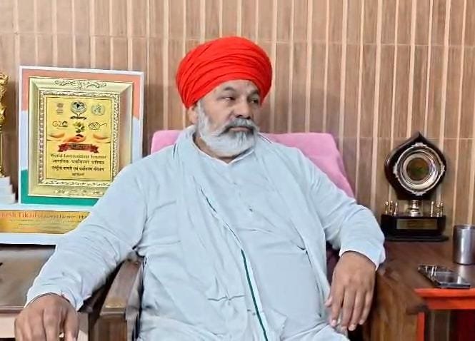 दिल्ली का छात्र आंदोलन शांतिपूर्ण, सरकार इसे उग्र बताकर बदनाम कर रही है: राकेश टिकैत