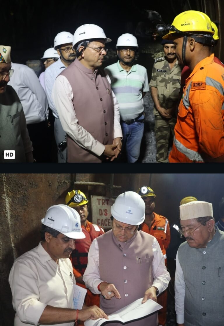चमोली टनल हादसे में 7 की मौत, कई फंसे: खराब मौसम के बीच ग्राउंड जीरो पहुंचे सीएम धामी,रेस्क्यू ऑपरेशन जारी