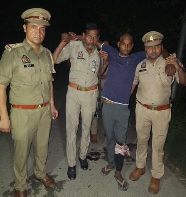 बरेली में नाबालिग से रेप का आरोपी मुठभेड़ के बाद गिरफ्तार, पैर में लगी गोली,315 बोर की पिस्तौल और दो कारतूस बरामद
